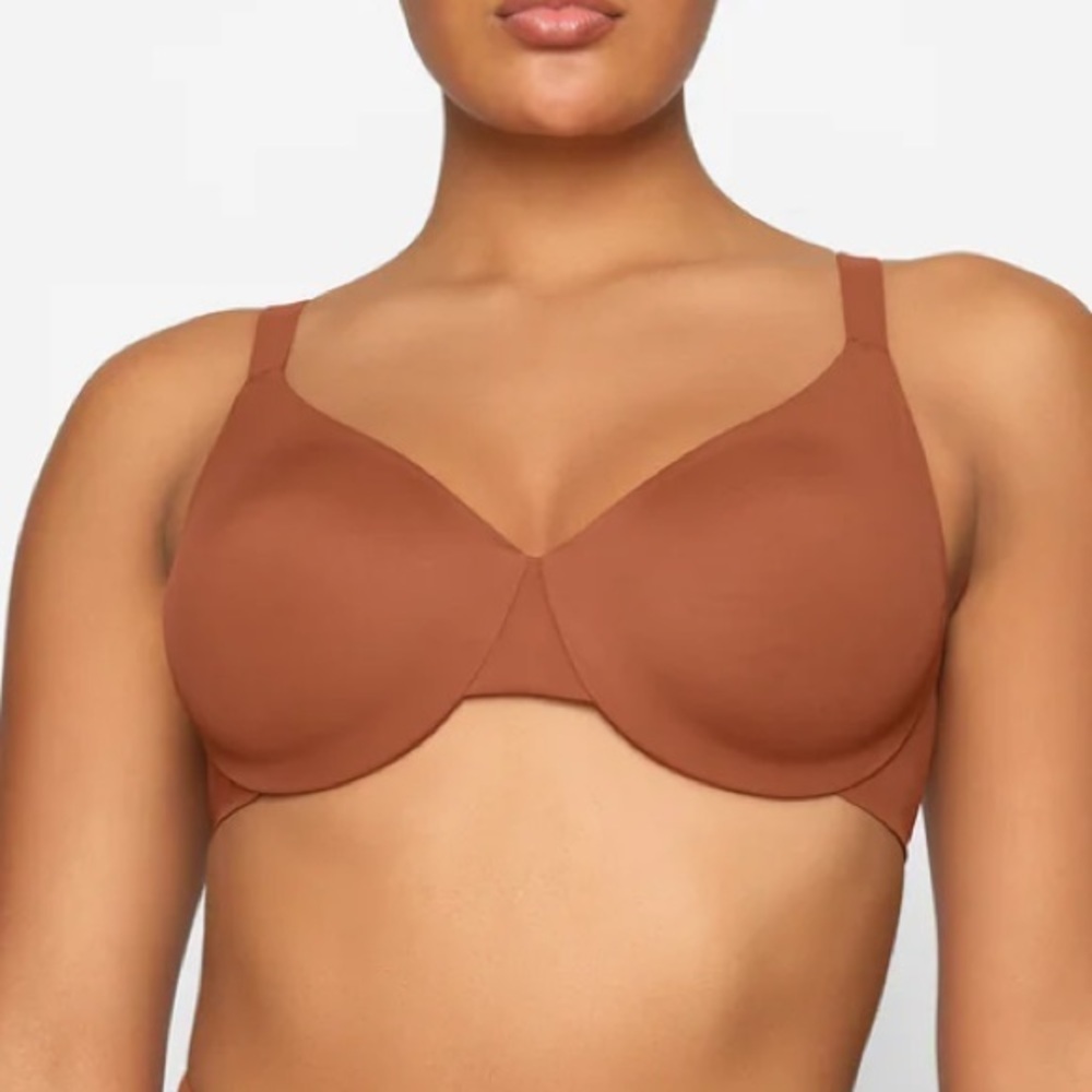 Skims Smoothing Intimates Underwire Bras UNLINED FULL COVERAGE BRA in Bronze 44A